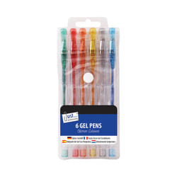 Tallon TA1223 gel pen Capped gel pen Blue, Gold, Green, Orange, Red, Silver 6 pc(s)