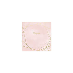 Atlona Tallon Rose Gold Foil Photographs 6x4 Photo Album Memo Slip in Holds 200 Photos, Multicolor, 7545