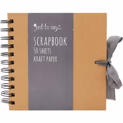 Set of Scratch & Sketch Kraft Small/Medium/Large Square Scrapbook- Quality Brown Kraft Paper Scrapbook With Ribbon (Small 15c ...