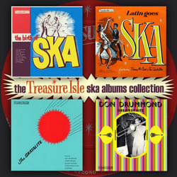 Cherry Red Records The Treasure Isle Ska Albums Collection: Various Artists, 4 Original Albums on 2CDs CD Reggae