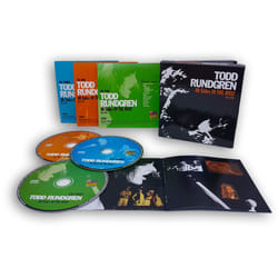 Cherry Red Records Todd Rundgren: All Sides Of The Roxy – May 1978, 3CD Clamshell Boxset CD Rock