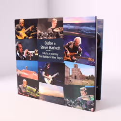 Cherry Red Records Djabe & Steve Hackett: Life Is A Journey, The Budapest Live Tapes, Three Disc: 2CD/1DVD Set, Rock, DVD/CD, ...
