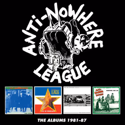 Cherry Red Records Anti-Nowhere League: The Albums: 1981 – 1987, 4CD Boxset, Punk, CD, Anti-Nowhere League, Physical media, A ...