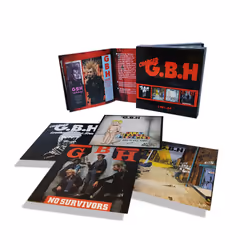 Cherry Red Records Charged G.B.H, 1981 – 84, 4CD Clamshell Box Set, Punk, CD, GBH, Physical media, Adult