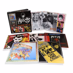 Cherry Red Records The Adicts: The Albums 1982 – 87, 5CD Clamshell Box Set, Punk, CD, Adicts, Physical media, Adult