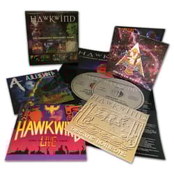 Cherry Red Records Hawkwind: The Emergency Broadcast Years 1994 – 1997, 5CD Remastered Clamshell Boxset CD Rock
