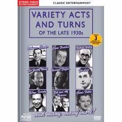 Cherry Red Records Variety Acts And Turns Of The Late 1930s, Classic Entertainment, 200 g