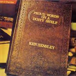Cherry Red Records Proud Words On A Dusty Shelf, Ken Hensley, 200 g