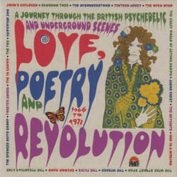 Cherry Red Records Love, Poetry And Revolution: A Journey Through The British Psychedelic And Underground Scenes 1966 – 1972, Various Artists, 3CD Clamshell Boxset CD