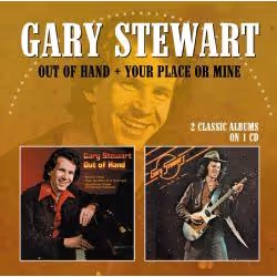 Cherry Red Records Out Of Hand/Your Place Or Mine, CD, Gary Stewart, 200 g