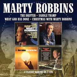 Cherry Red Records Marty Robbins: The Drifter / Saddle Tramp / What God Has Done / Christmas With Marty Robbins Country