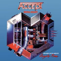 Cherry Red Records Metal Heart/Kaizoku-Ban – Live in Japan, CD, Accept, 200 g