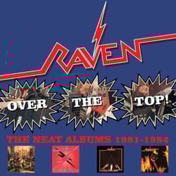 Cherry Red Records Raven: Over the Top! The Neat Albums 1981-1984, 4CD Clamshell Boxset CD Metal