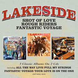 Cherry Red Records Lakeside: Shot Of Love / Rough Riders / Fantastic Voyage, 3 Classic Albums On 2CDs, Soul, CD, Lakeside, Ph ...