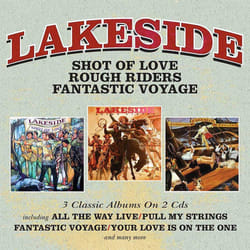 Cherry Red Records Lakeside: Shot Of Love / Rough Riders / Fantastic Voyage, 3 Classic Albums On 2CDs CD Soul