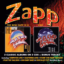 Cherry Red Records Zapp: The New Zapp IV U / Vibe, 2 Classic Albums on 2CDs: Deluxe Edition, Soul, CD, Zapp, Physical media,  ...