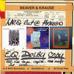 Cherry Red Records Beaver & Krause: In A Wild Sanctuary / Gandharva / All Good Men, 3 Albums Over 2CDs CD Electronic