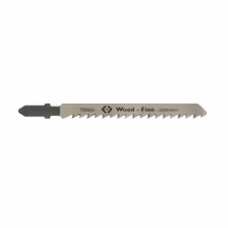 C.K Tools T0865L, Jigsaw blade, Wood, Stainless steel, 7.5 cm, 4 mm, 5 pc(s)