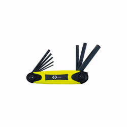 CK Tools Hexagon Key Metric Folding Set of 8