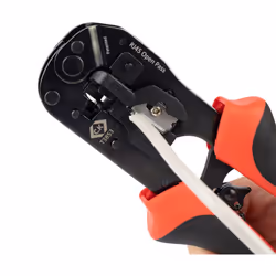 CK Tools T3853 Ratchet Pass through Modular Crimper 8P
