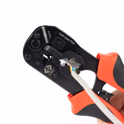CK Tools T3853 Ratchet Pass through Modular Crimper 8P