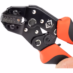 CK Tools T3684 Ratchet Crimping Pliers For Bootlace Ferrules 0.25 - 6mmÂ²