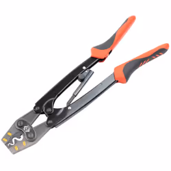 CK Tools T3676A Ratchet Crimping Pliers for Bell Mouth Ferrules 6 - 25mmÂ²