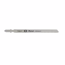 C.K Tools T0865Y, Jigsaw blade, Metal, Sandwich material, Stainless steel, 11 cm, 1.2 mm, 5 pc(s)
