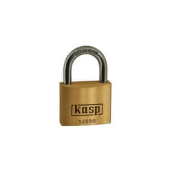 Kasp K12550A1 Premium Brass Padlock 50mm Keyed Alike To Suit 25501
