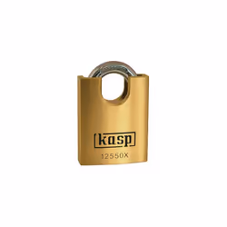 Kasp K12550XD Premium Brass Padlock 50mm Closed Shackle