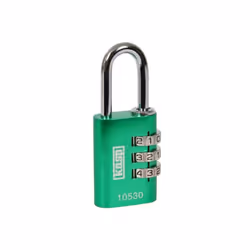 Kasp K10520GRED Aluminium Combination Padlock 20mm Green