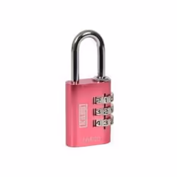Kasp K10530PIND Aluminium Combination Padlock 30mm Pink