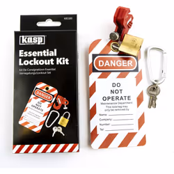 Kasp K81100 Essential Lockout Kit, Multicolour