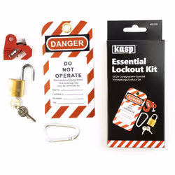 Kasp K81100 Essential Lockout Kit, Multicolour