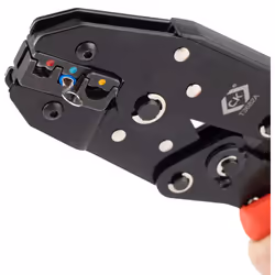 CK Tools T3682A Ratchet Crimping Pliers For Insulated Terminals 0.5 - 6.0mmÂ²