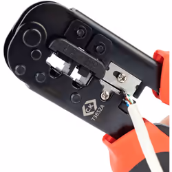 CK Tools T3852A Ratchet Crimping Pliers For Modular Plugs 6/8P