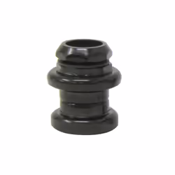ETC Steel Headset Threaded - 1 Inch, Black