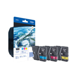 Brother LC985RBWBP ink cartridge 3 pc(s) Original Cyan, Magenta, Yellow