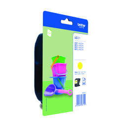 Brother LC221YBP ink cartridge 1 pc(s) Original Yellow