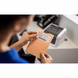 Brother BDE-1J026076-102 printer label White Self-adhesive printer label - Additional view 5