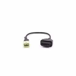 OBD2 OBDII Diagnostic Cable Adaptor 6 Pin to 16 Pin Compatible with KTM Motorbike Motorcycle