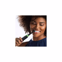 iO4 Electric Toothbrush Black (+Travel Case)+ Toothbrush Heads, Pack of 4 Counts