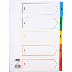 Create professional presentations. reports and projects with these multicolour tabbed indexes. White board with mylar reinfor ...