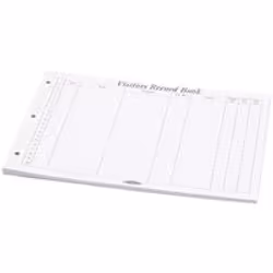 Concord Visitors Book Refill 50 Sheets 85801/CD14P
