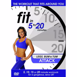 Fit in 5 to 20 Minutes - Legs, Bum and Tum Attack (DVD)