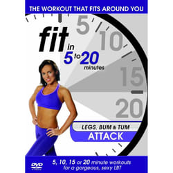 Fit in 5 to 20 Minutes - Legs, Bum and Tum Attack (DVD)