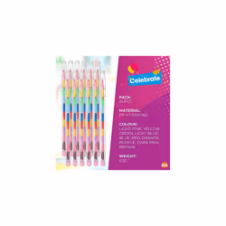 24pk Swap Point Crayon Rainbow Pencils | Twistable Crayons, Mini Colouring Pencils for Party Bags, Crayons Party Bag Fillers, Mini Crayons for Party