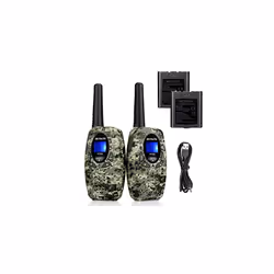 RT628 Walkie Talkie Rechargeable, 8 CH VOX 10 Call Tones, Walkie Talkie Kids, with Li-ion Batteries and Charging Cable, Birth ...