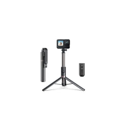 3-in-1 Selfie Stick with wireless remote for GoPro Hero 11 black/Hero 10/Hero 9/8ï¼Aluminum Alloy Monopod Tripod Bluetooth remote control can be