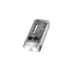V10 Small Powerful Torch Led Super Bright 1000 Lumen with 365nm UV Black Light - USB C Rechargeable Keychain Torches with COB Side Light, Buzzer,